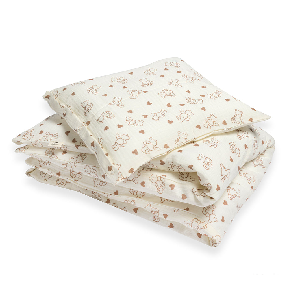 Muslin cotton bedding
