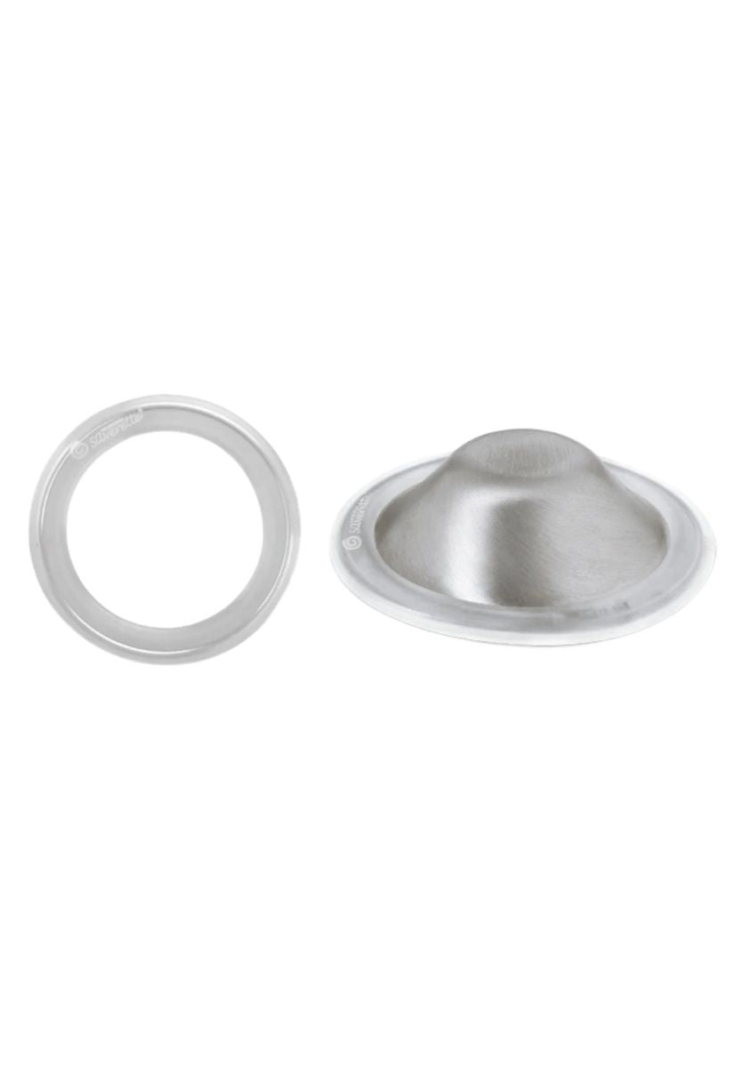 Silverette m/ sikikonring
