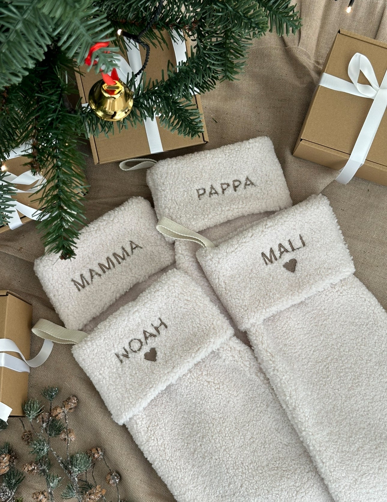 A MAGICAL TEDDY CHRISTMAS STOCKING