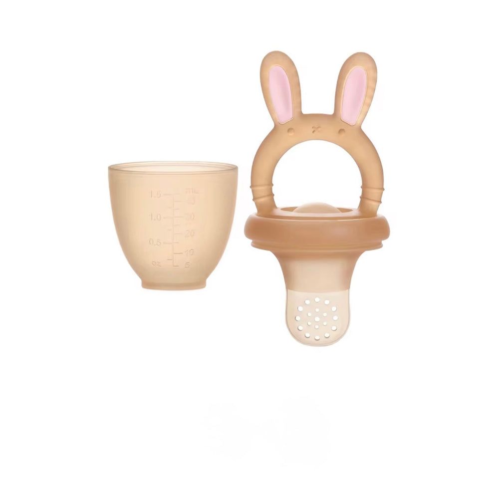 Food-grade silicone feeder bunny