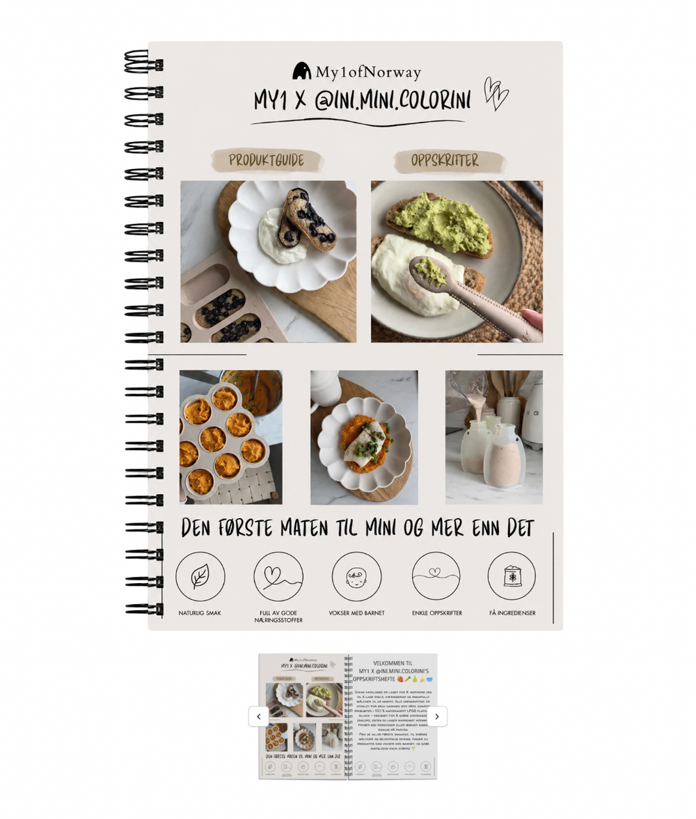 Eksklusivt Oppskriftshefte – BLW, Snacks, Middag & Smoothies (kommer 1/8)❤️