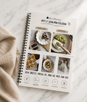 Eksklusivt Oppskriftshefte – BLW, Snacks, Middag & Smoothies (kommer 1/8)❤️