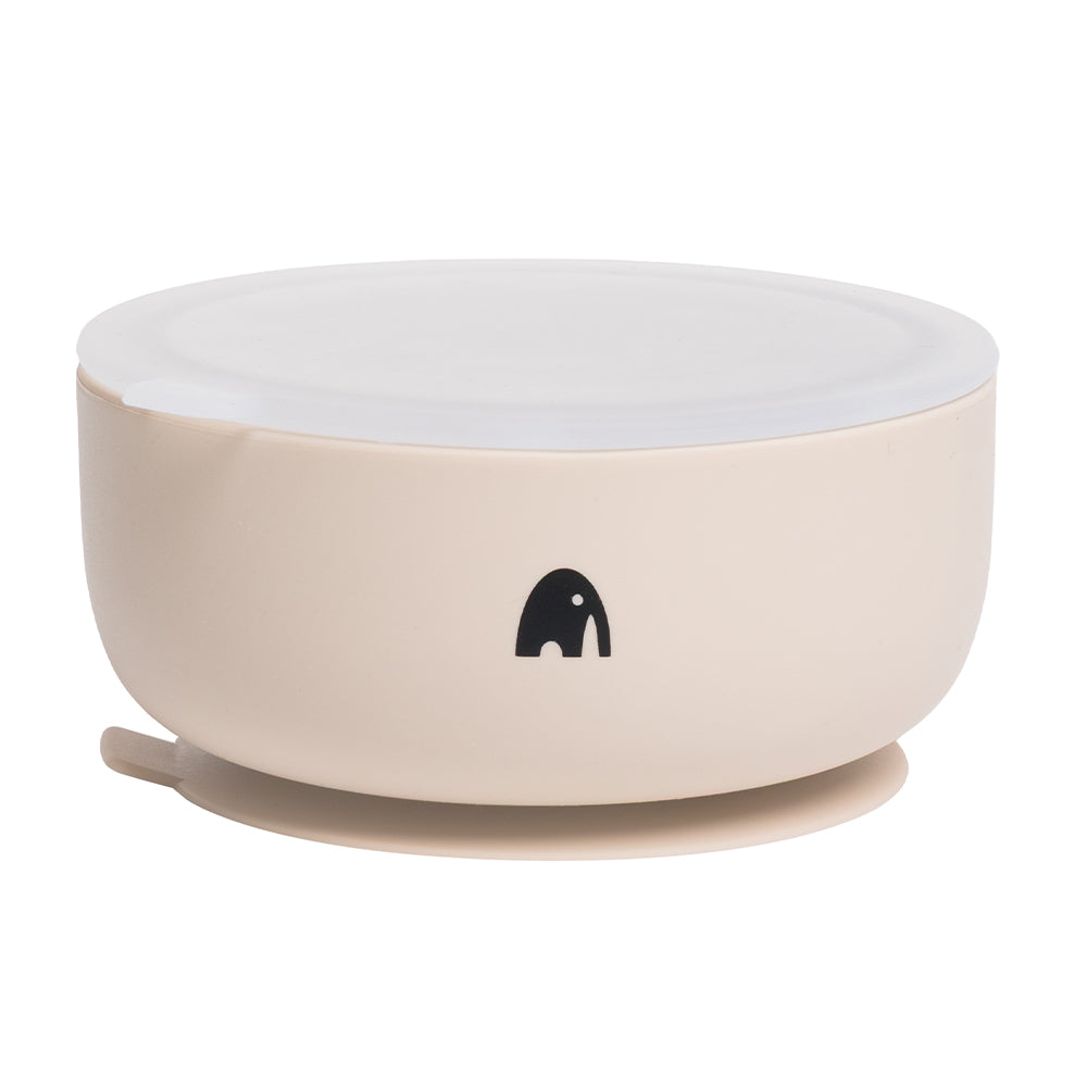 Bowl with suction cup - Sand