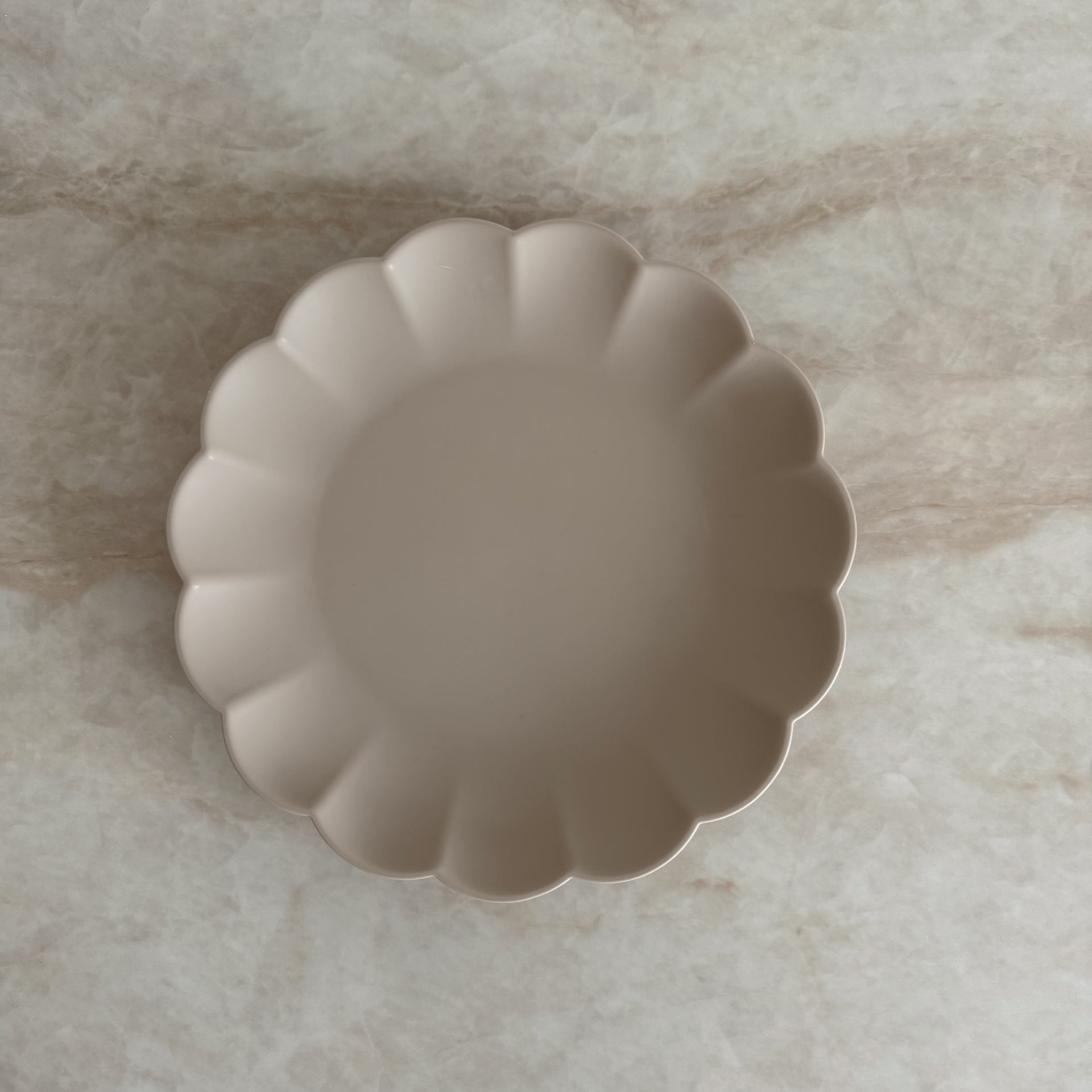 Silicone plate My1 BLOSSOM Size L - Dark sand