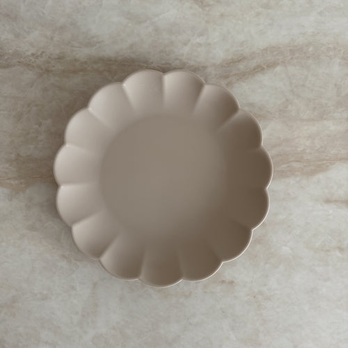 Silicone plate My1 BLOSSOM Size L - Dark sand
