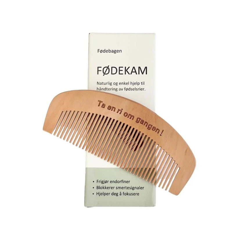 Birth comb with relaxation guide (audio file) BESTSELLER!