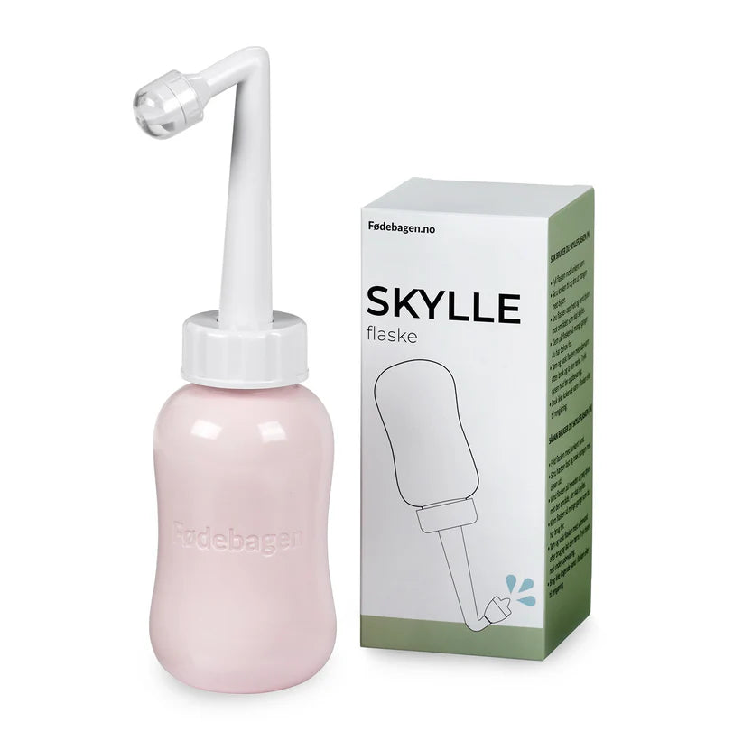 Perineal Wash Bottle Push present