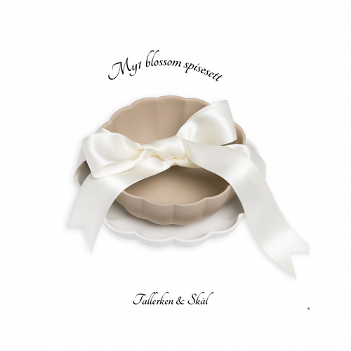 Dining set bowl + plate - My1 BLOSSOM