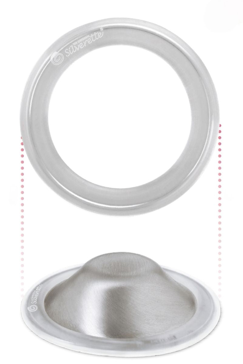 Silverette m/ sikikonring